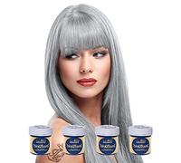 La Riche Directions Colour Hair Dye 4 Pack (Silver) + FREE Blue Banana Sugar Skull Case
