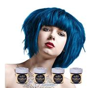 La Riche Directions Semi-Permanent Hair Colour Denim Blue - Set of 4 88 ml Jars