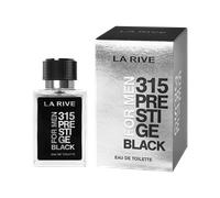 LA RIVE 315 PRESTIGE BLACK AROMATIC EDT 100ml Gift for Him BNIB Sealed