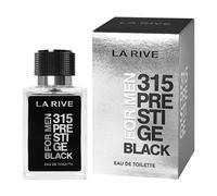 LA RIVE 315 PRESTIGE BLACK AROMATIC EDT 100ml Gift for Him BNIB Sealed