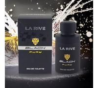 La Rive Black Fury Eau de Toilette 75 ml Sporty Fresh Men's Fragrance with Apple, Lavender & Woody Notes, Aromatic Men's Perfume, EDT Spray