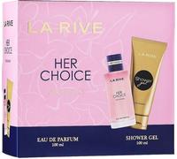 La Rive HER CHOICE Eau de Parfum 100ml & Shower Gel 100ml GIFT SET for HER