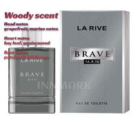 La Rive Men Eau de Toilette Chypre Amber Woody Aromatic Citrus Fragrance Sealed