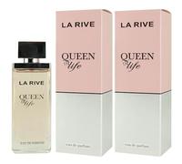 La Rive Queen of Life Woman Eau de Perfume Pack of 2 x 75 ml