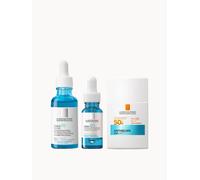 La Roche-Posay Anti-Ageing Drench-Hydration & Protection Routine with SPF for Dry Ageing Skin