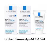 La Roche-Posay Lipikar Baume AP+M 3x15ml