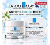 La Roche-Posay Nutritic Intense Riche 50ml Very Dry Sensitive Skin Face Cream UK