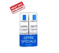 La Roche-Posay Nutritic Lips 2x4.7ml Lip Balm - Made in France - 2 Pack Exp 2028