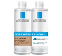 La Roche-Posay Tolériane Eau Micellaire Sensitive Skin Set of 2 x 400 ml