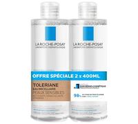La Roche-Posay Tolériane Micellar Water Sensitive Skin Pack of 2 x 400 ml