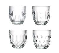 LA ROCHERE 641501 Mugs, Glasses & Cups, Stainless Steel 18/488, Clear