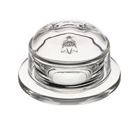 La Rochère Abeille butter dish Ø10 cm Transparent