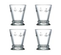 La Rochère Abeille drinking glass 26 cl 4-pack Clear