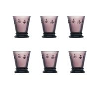 La Rochère Abeille drinking glass 26 cl 6-pack Aubergine