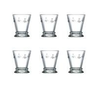 La Rochère Abeille drinking glass 26 cl 6-pack Clear