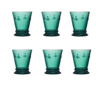 La Rochere - Abeille Drinking Glass 6-pack, Emerald - Emerald