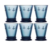La Rochere Bee Blue Tumbler 260ml Set of 6