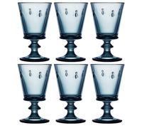 La Rochere Bee Blue Wine Glass 240ml Set Of 6