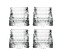 La Rochère Blossom whiskeyglas 16 cl 4-pack Clear