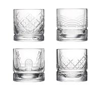 La Rochère Assorted Dandy Whisky Cups X4