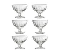 La Rochère Elise bowl on foot 40 cl 6-pack Clear