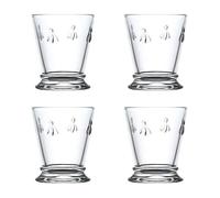 La Rochere Glassware Bee Goblet - Set 4 - Drinking Glass - 260ml