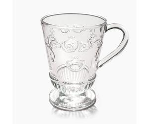 La Rochère Glassware - Coffee & Tea Mug Drinking Glass - Versailles - 250ml