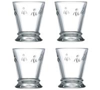 La Rochère Abeille drinking glass 26 cl 4-pack Clear