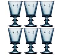 La Rochere Bee Blue Wine Glass 240ml Set of 6