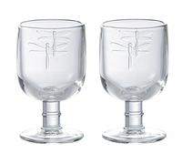 La Rochere Libellules Dragonfly Large Wine Water Glass, 280ml, Set of 2