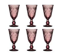 La Rochère Lyonnais wine glass 23 cl 6-pack Ametist