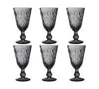 La Rochère Lyonnais wine glass 23 cl 6-pack Antracite