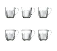 La Rochere - Ouessant Coffee Mug 27 cl, 6-pack - Clear