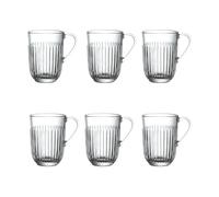 La Rochère Ouessant mug 40 cl 6-pack Clear