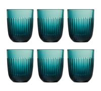 La Rochère Ouessant water glass 29 cl 6-pack Dark blue