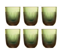 La Rochère Ouessant water glass 29 cl 6-pack Olive green