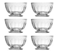 La Rochère Perigord dessert bowl on foot 50 cl 6-pack Transparent
