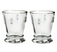La Rochere Set of 2 Bee Glass Tumbler Goblet, 270ml / 9floz - 43612101