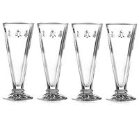 La Rochere Set of 4 Bee Design Glass Champagne Flutes - 608501