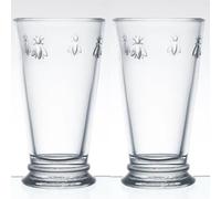 La Rochere Set of 4 Bee Highball Glasses, 31cl 310ml Drinks Water Glassware