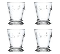 La Rochère Drinking Glass Bee Goblet 260 ml Clear Set of 4