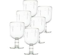 La Rochere Set of 6, 10-Ounce Dragonfly Water Glasses