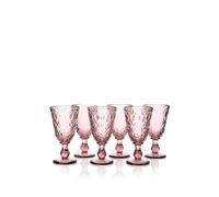 La Rochere Set of 6, 9-Ounce Lyonnais Amethyst Wine Glasses