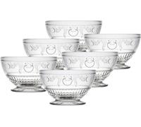 La Rochere Versailles Bowl (Set of 6), 21 oz, Clear