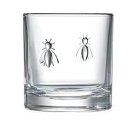 La Rochère Whisky Glass Abeille Bee 320 ml Set of 4