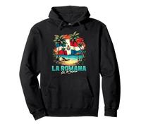 La Romana Dominican Republic Flag Beach Vacation Pullover Hoodie