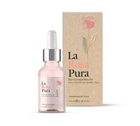 La Rosa Pura Pure Essential Rose Oil - 100% Organic, Cold-Pressed, Anti-Aging Elixir for Face & Body - Rejuvenates Skin, Reduces Fine Lines & Wrinkles, Promotes Relaxation, Natural Aromatherapy, 1oz