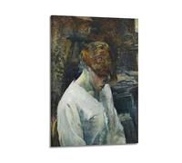 La Rousse in A White Blouse by Henri De Toulouse-Lautrec Painting Art Poster Home Decor Wall Art Hanging Picture Print Bedroom Decorative Room Aesthetic 20x30inch(50x75cm)