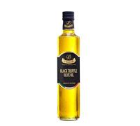 La Rustichella - Black Truffle Olive Oil 500 ml - 100% Made in Italy - Vegan, Gluten-Free, Cholesterol-Free