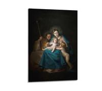 La Sagrada Familia by Francisco De Goya by Maud Lewis Painting Art Poster Canvas Room Aesthetic Wall Art Prints Home Modern Decor 08x12inch(20x30cm)